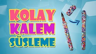 Kolay Ve Şık Kalem Süsleme Okula Dönüş - 15. Bölüm