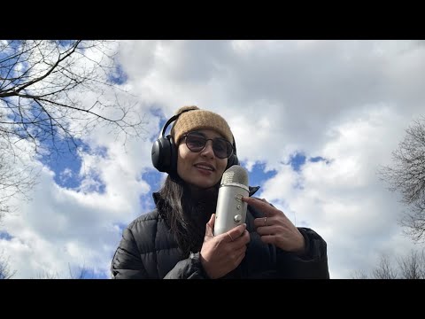 ASMR en la NATURALEZA y TE muestro MI OUTFIT