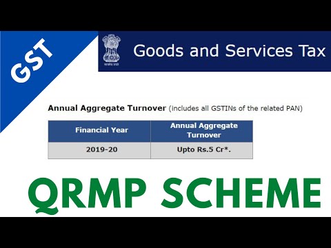 GST QRMP Scheme