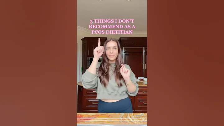 3 Things I Don’t Recommend as a PCOS Dietitian #pcos