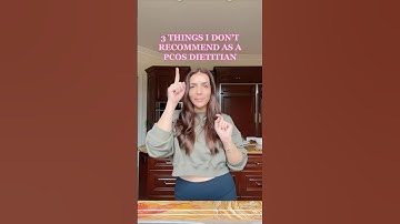 3 Things I Don’t Recommend as a PCOS Dietitian #pcos