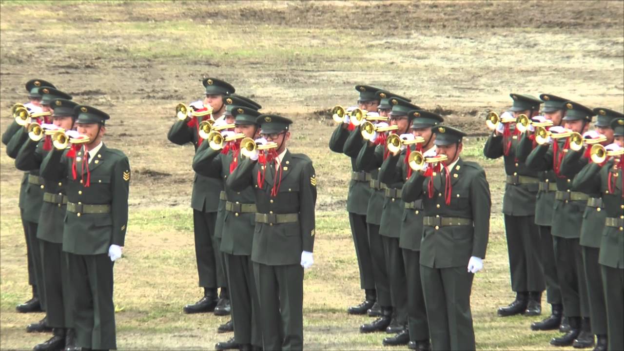 陸上自衛隊第1音楽隊&100名の第1師団らっぱ隊 百練成鋼2016｢栄光