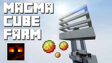 Minecraft: Magma Cube Farm [With Spawner]