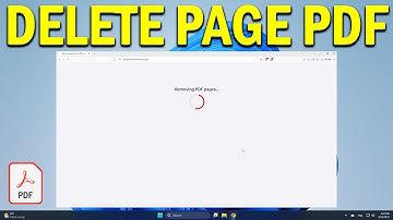How To Delete Page in PDF File - Quick Fix