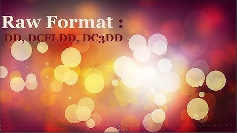 3-3 Raw_Format: dd, dcfldd, dc3dd