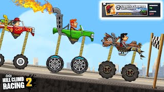Hill Climb Racing 2 - New Legendary MONSTER TRUCK challenges All unlocked gameplay screenshot 5