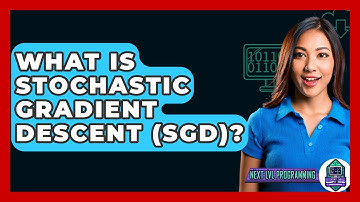 What Is Stochastic Gradient Descent (SGD)? - Next LVL Programming