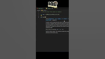 How to Sort an Array from Lowest to Highest in JavaScript | day 13 ... radhe radhe 🩵