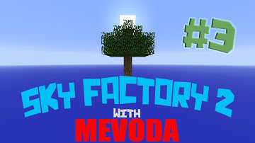 Minecraft - Sky Factory 2 with Mevoda - Episode 3 - Auto Cobble Generator