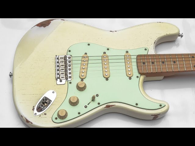 Fender Southern Cross Relic Olympic White - YouTube