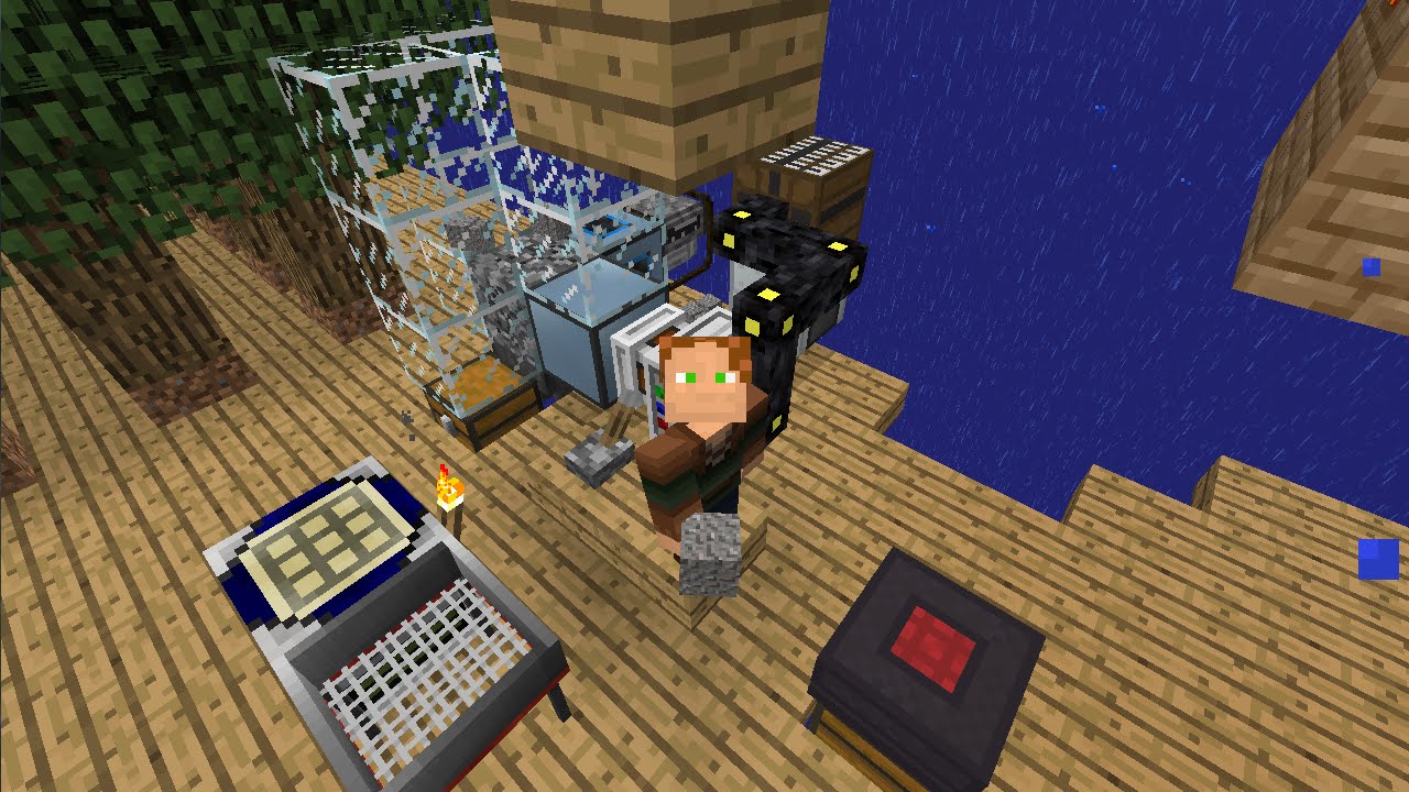 FTB Infinity Expert Skyblock - Ep 6 - EU to RF Power?