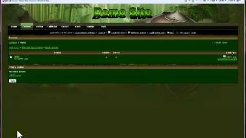 Fourms user and moderators