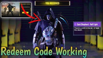 Call Of Duty Mobile Redeem Code October 2022 | New Redeem Code Codm | Today Redeem Code Codm 2022