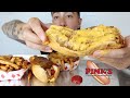 Chilli Cheese Dogs + Nacho Chilli Cheese Fries | Pinks Hot Dogs LA Mukbang