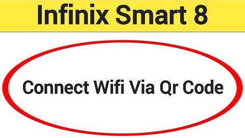 How to connect WiFi via QR code Infinix Smart 8, Bina password ke Wi Fi connect kaise karen