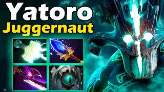:   ,      - Yatoro Juggernaut 7.35 DOTA 2