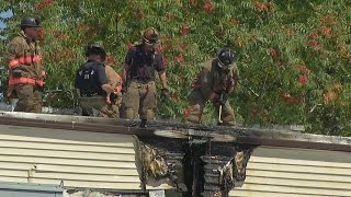 Crews respond to two-alarm fire on Main Street