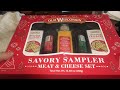 Lets try walmart clearance old wisconsin savory sampler meat cheese set