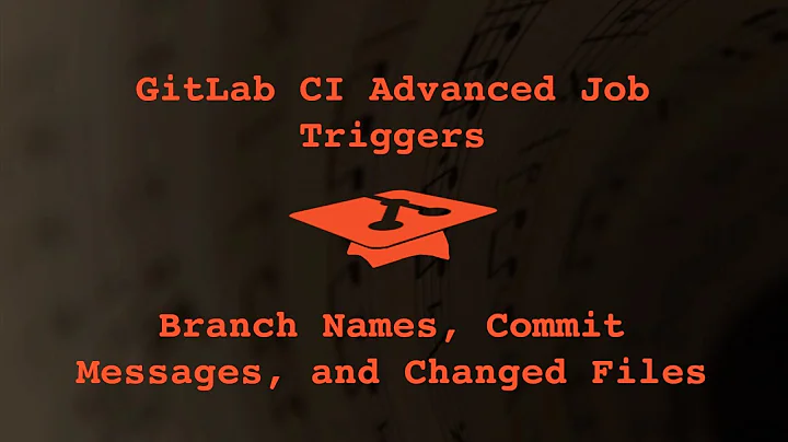 041 Gitlab CI Advanced Job Triggers: Branch Names, Commit Messages, and Changed Files