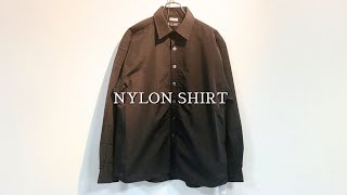 WILLY CHAVARRIA | ウィリーチャバリア | NYLON SHIRT | ナイロ