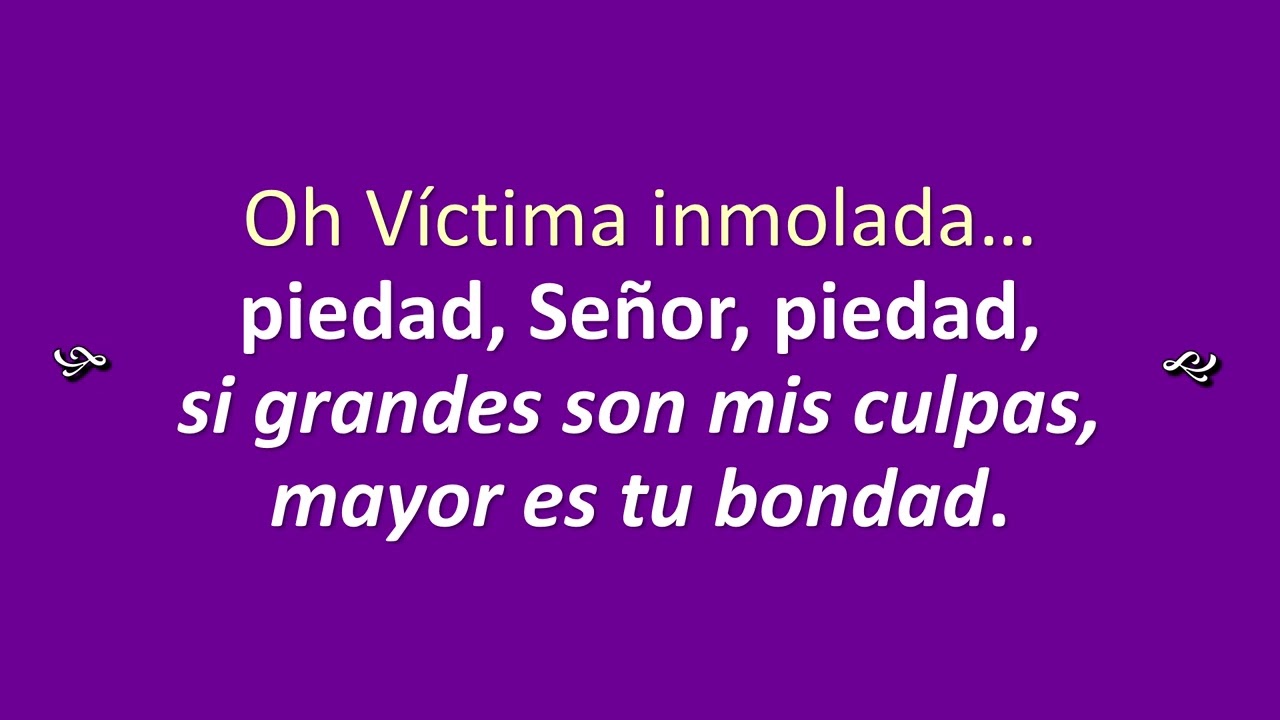 PIEDAD SEÑOR / PEQUE PEQUE DIOS MIO