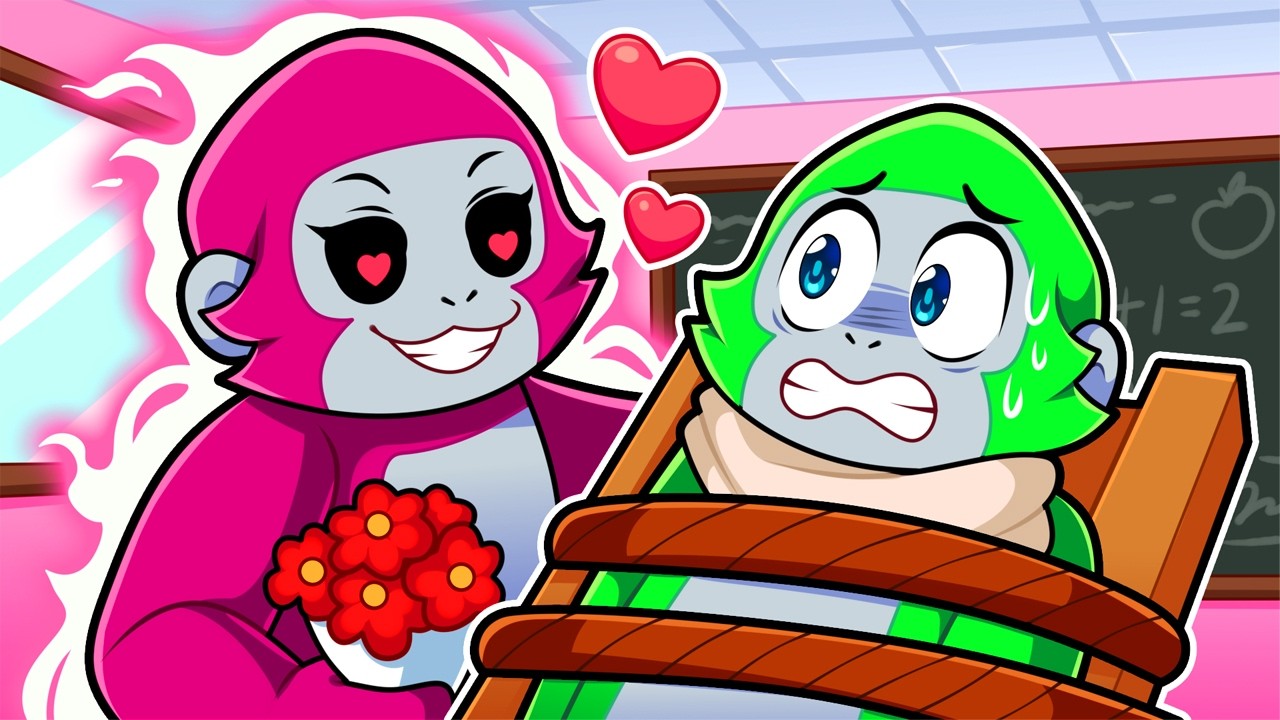 KIDNAPPED By A GHOST GIRL in Gorilla Tag!