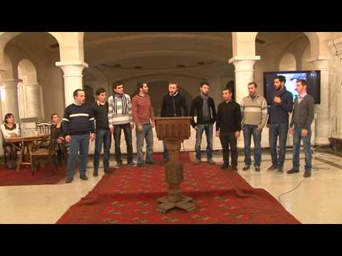 ილიას სახელმწიფო უნივერსიტეტის გუნდი და რევაზ შანიძე -\" მრავალჟამიერ\" 2013წ