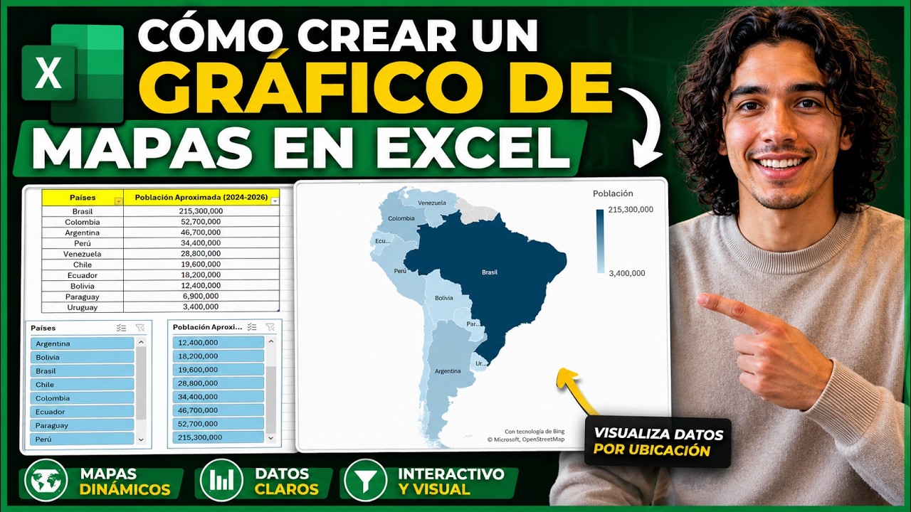 grafico de mapas excel