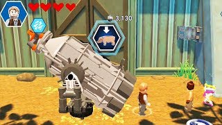 LEGO® Jurassic World - Jurassic Park Tracking Down A Little Pig Android Gameplay 2018 screenshot 1