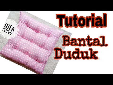 Video: Cara Menjahit Bantal Bangku