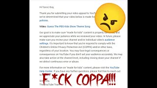 COPPA IS DESTROYING MY CHANNEL by Tacoz Guy 1,397 views 1 year ago 7 minutes, 46 seconds