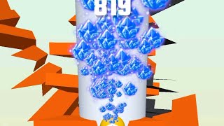 STACK BALL EXPLODE #gaming #satisfying #trending #viral 💥 #foryou #fypシ゚ #gameplay #capcutedit screenshot 4