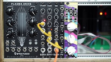 Erica Synths Pico BBD Bucket Brigade Delay Module Demo