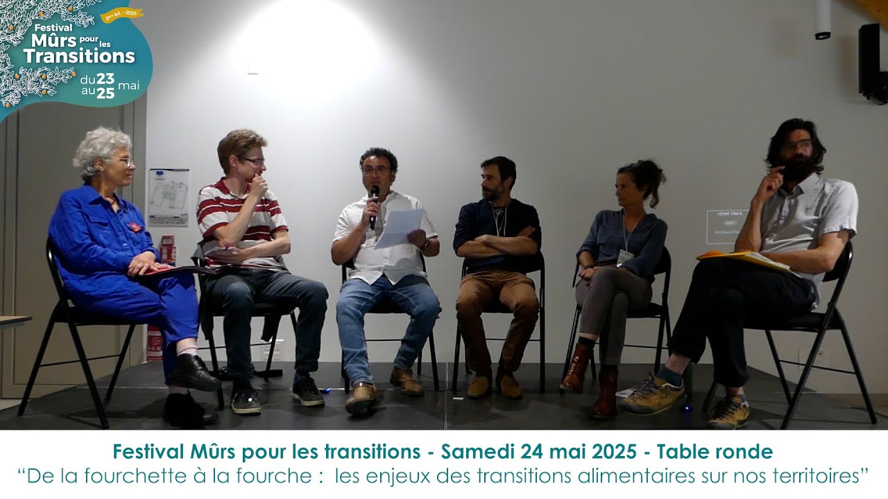 💚 3ème éd. Festival Mûrs pour les transitions - Table ronde