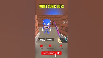 WHAT SONIC IS DOING NEXTBOT IN PLAYGROUND MOD IN GARRY