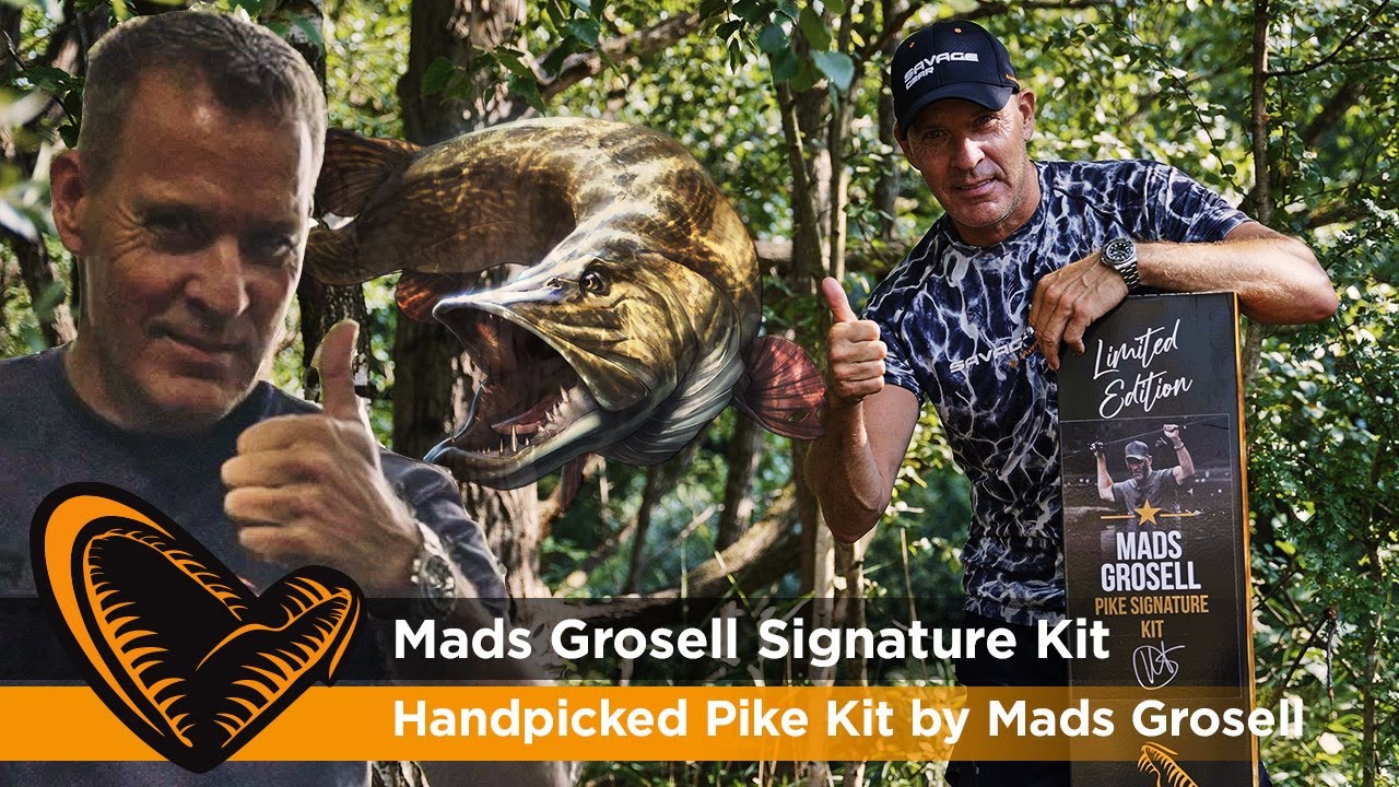 savage gear mads grosell pure pike signature kit - Negozio di pesca online  Bass Store Italy