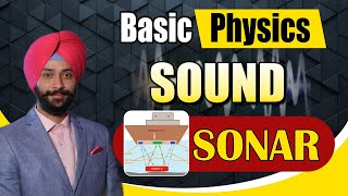 SONAR | Basic Definition | How to Calculate Depth of Sea | Sound | Basic Physics | Gagan Sir