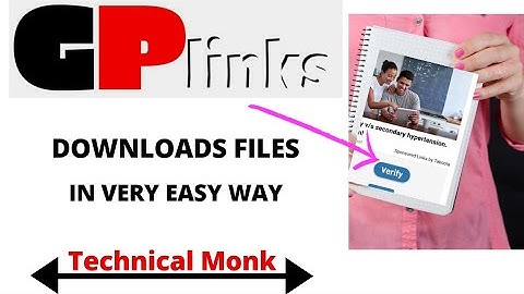 How to Downloads Files From GPlinks, Earnload, Gpmojo | How to open Gplinks in Telegram | Best Video