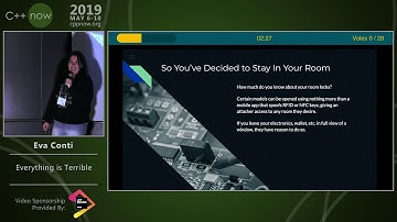 Everything Is Terrible - Eva Conti - C++Now 2019