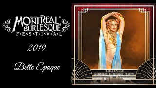 Belle Epoque - Montreal burlesque Festival 2019