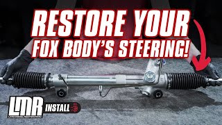 How To Install Power Steering Rack | Fox Body Mustang (79-93)