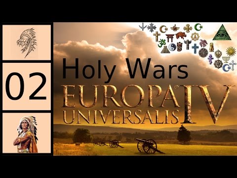 EU4 AI Only Battle - 51 Religions - First Alliances