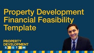 Property Development Financial Feasibility Template 3 of 3