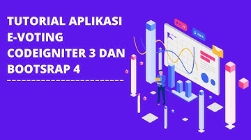TUTORIAL MEMBUAT APLIKASI E   VOTING PEMILIHAN KETUA OSIS PART 1