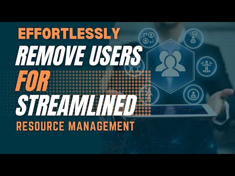Streamline Your Resources: Learn How to Remove Users in ERPCA Tutorial