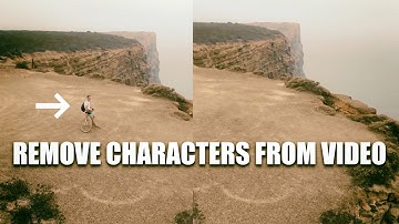 How to Remove objects and characters from videos using content aware fill | After Effects tutorial