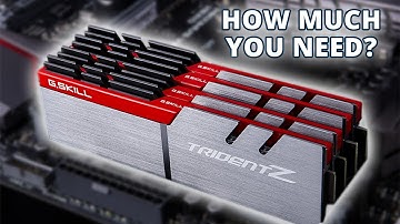 How Much RAM Should You Have - Gaming, Video Editing & Programming