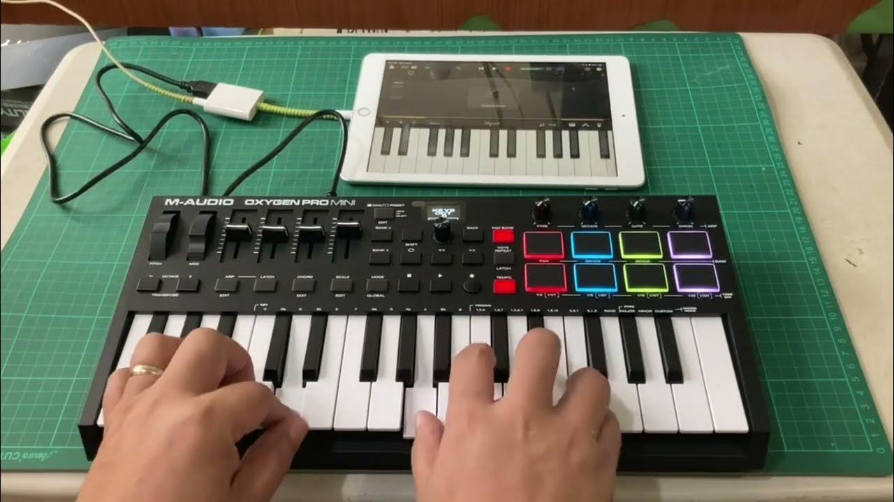 Maudio Oxygen Pro Mini Unboxing & iPad Quick Test YouTube