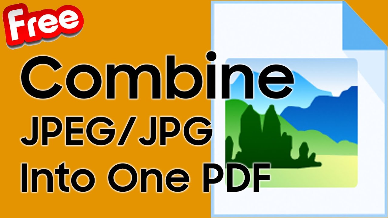 Free How Do I Combine Multiple Jpegs Into One Pdf File How To Combine Images Into Pdf Youtube