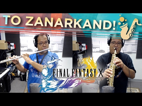 To Zanarkand (From "Final Fantasy X") Flute and Soprano Saxophone Game Cover